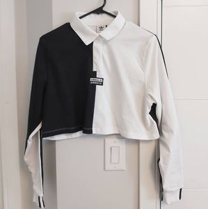 Adidas crop shirt